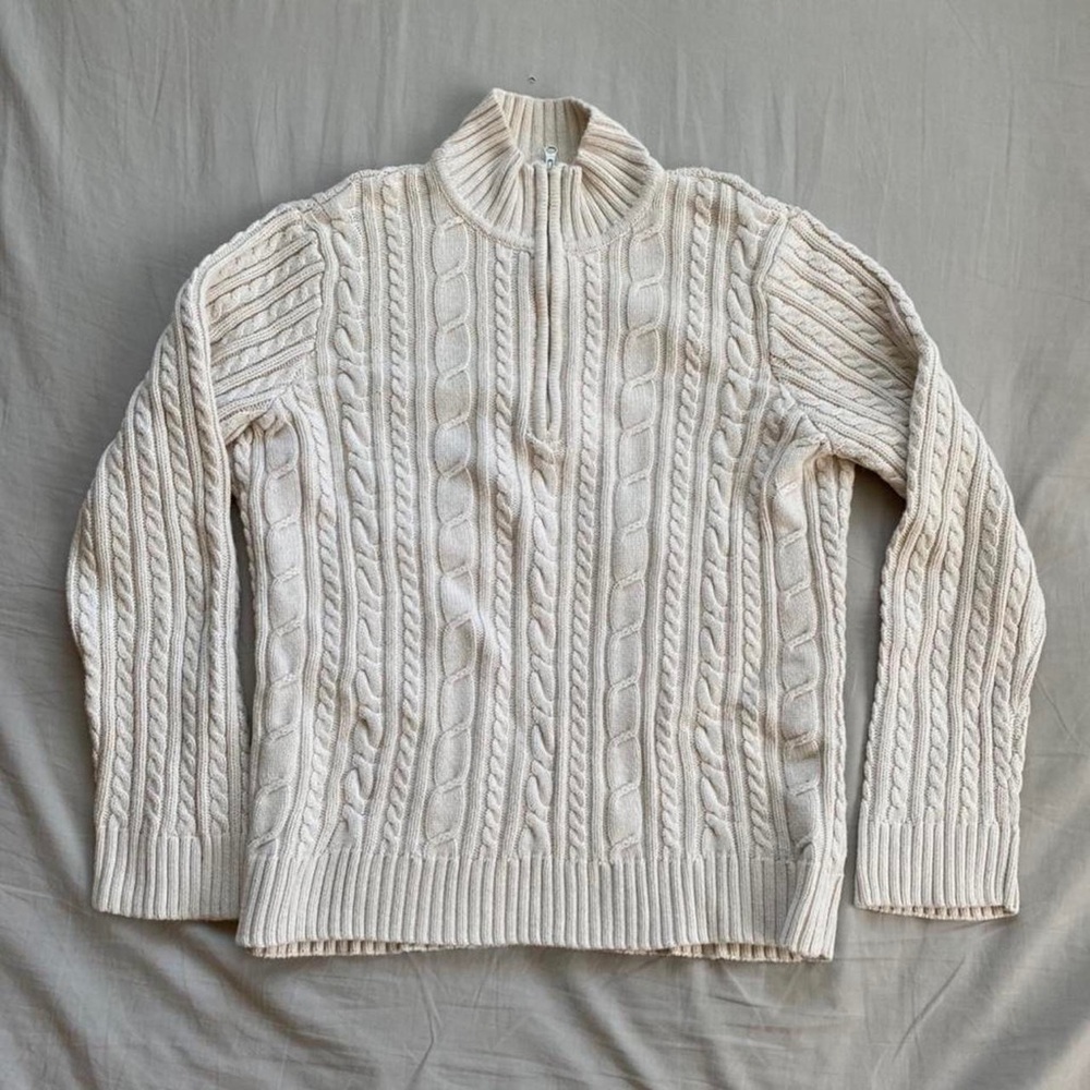 quarter zip sweater